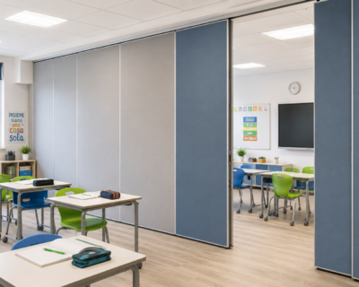 Divisori mobili per scuole: migliora la gestione delle aule