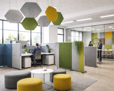 Uffici open space: come scegliere i sistemi fonoassorbenti